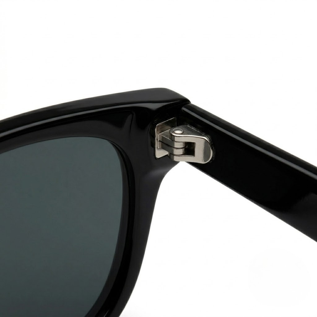 Classic Acetate Sunglasses - Onyx Black