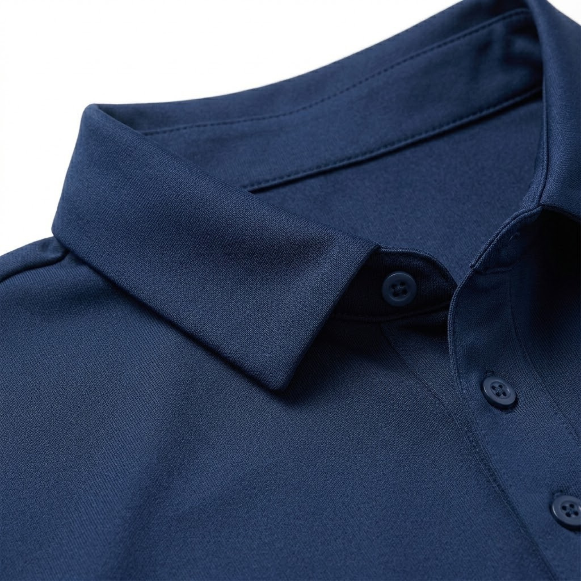 Tech-Blend Performance Polo Shirt - Navy Blue